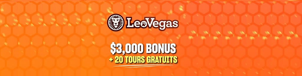 bonus et promotions proposés par Leovegas casino